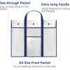 GAMENOTE 3 Pack Large Poster Storage Bag (31.5″×25.5″) Bulletin Board Holder Art Portfolio Container for Teachers Classroom Organization for Anchor Chart Paper for Kids Artwork