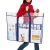 GAMENOTE 3 Pack Large Poster Storage Bag (31.5″×25.5″) Bulletin Board Holder Art Portfolio Container for Teachers Classroom Organization for Anchor Chart Paper for Kids Artwork