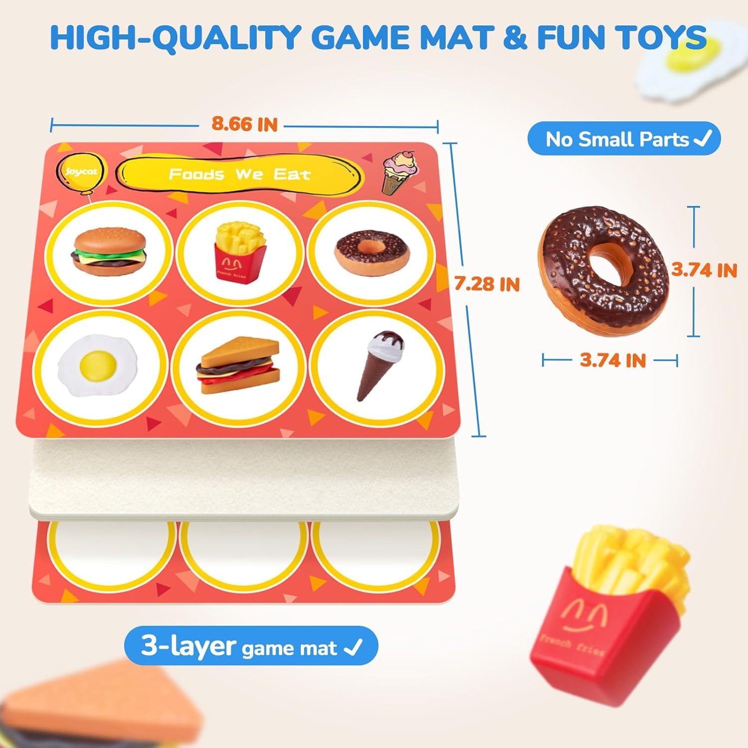 imageGamenote Classroom Magnetic Alphabet Letters KitJoyCat Sorting Toys with Mystery Play Box for Toddlers 35 Dinosaurs Animals Fruit Vehicles Balls Food Tools Marine Life Learning Play Set