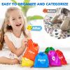 GAMENOTE Double Sided Magnetic Letter Board + JoyCat Magnetic Letters, 312 PCS Lowercase Alphabet Fridge Magnets