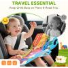 GAMENOTE Magnetic Number Tracing Board, 2 in 1 Double Sided Numbers 1-20 Writing Board for Toddlers & Kids + JoyCat Reusable Sticker Book – Jelly Animal Stickers for Toddlers