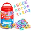 Gamenote Classroom Magnetic Alphabet Letters Kit 178Pcs + JoyCat Magnetic Letters and Numbers, ABC 123 Alphabet Fridge Magnets for Toddlers & Kids