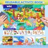 Gamenote Classroom Magnetic Alphabet Letters Kit 178Pcs + JoyCat Seek & Find Game Books