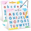Gamenote Classroom Magnetic Alphabet Letters Kit 178Pcs with Double Side Magnet Board + JoyCat Magnetic Letter Tracing Board, 2-in-1 Double-Sided ABC Magnets for Kids Ages 3-5, Uppercase & Lowercase L