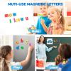 Gamenote Classroom Magnetic Alphabet Letters Kit 238 Pcs with Double + JoyCat Magnetic Letters, 312 Pieces Lowercase Alphabet Fridge Magnets