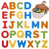 Gamenote Classroom Magnetic Alphabet Letters Kit 238 Pcs with Double – Side Magnet Board + JoyCat Silicone Alphabet Magnetic Letters, 26 Uppercase ABC Fridge Magnets