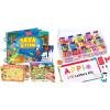 Gamenote Classroom Magnetic Alphabet Letters Kit 178Pcs + JoyCat Seek & Find Game Books