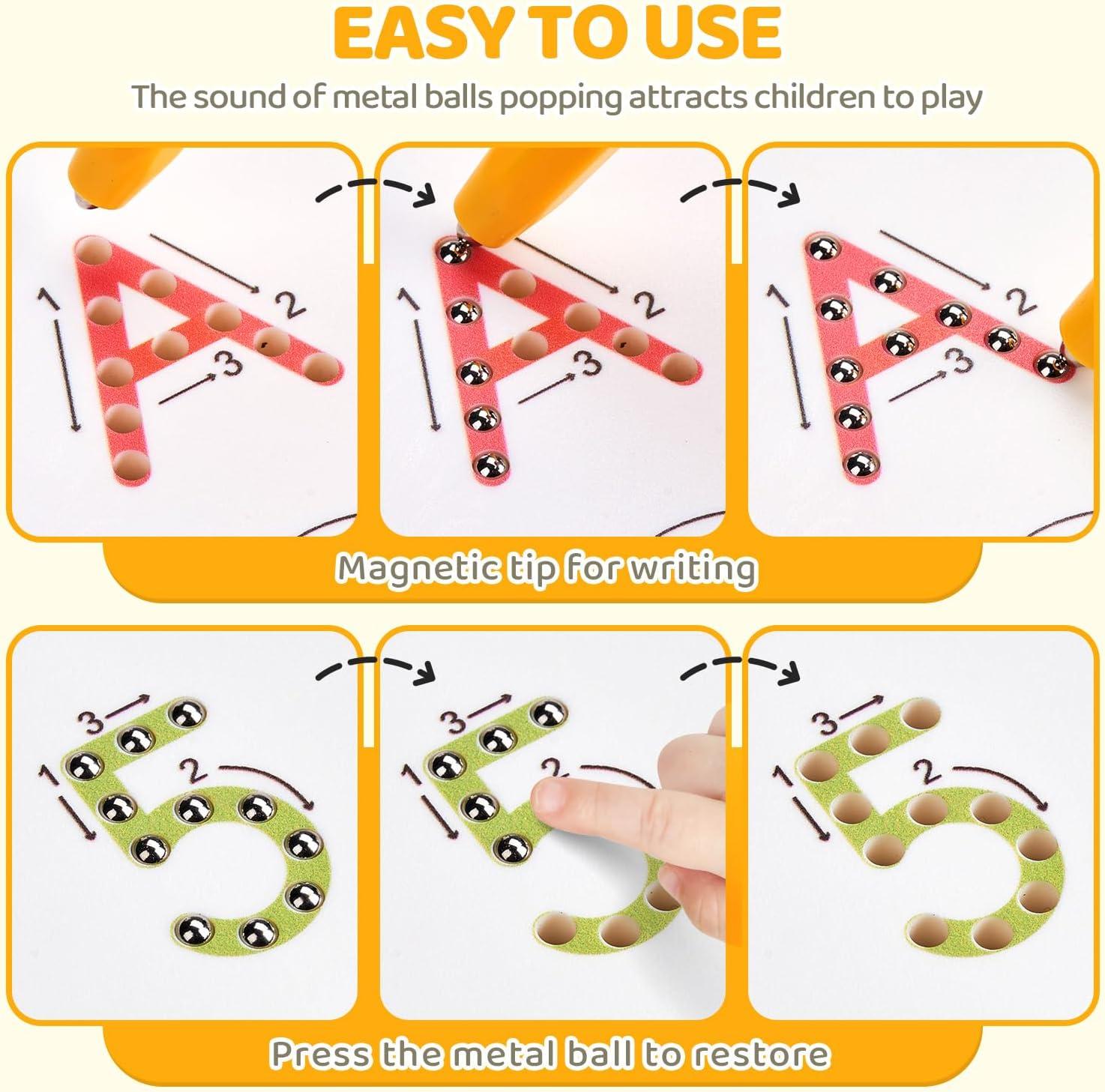 imageGAMENOTE Double Sided Magnetic Letter amp Number Board Set JoyCat Magnetic Letters 312 Pieces Lowercase Alphabet Fridge Magnets