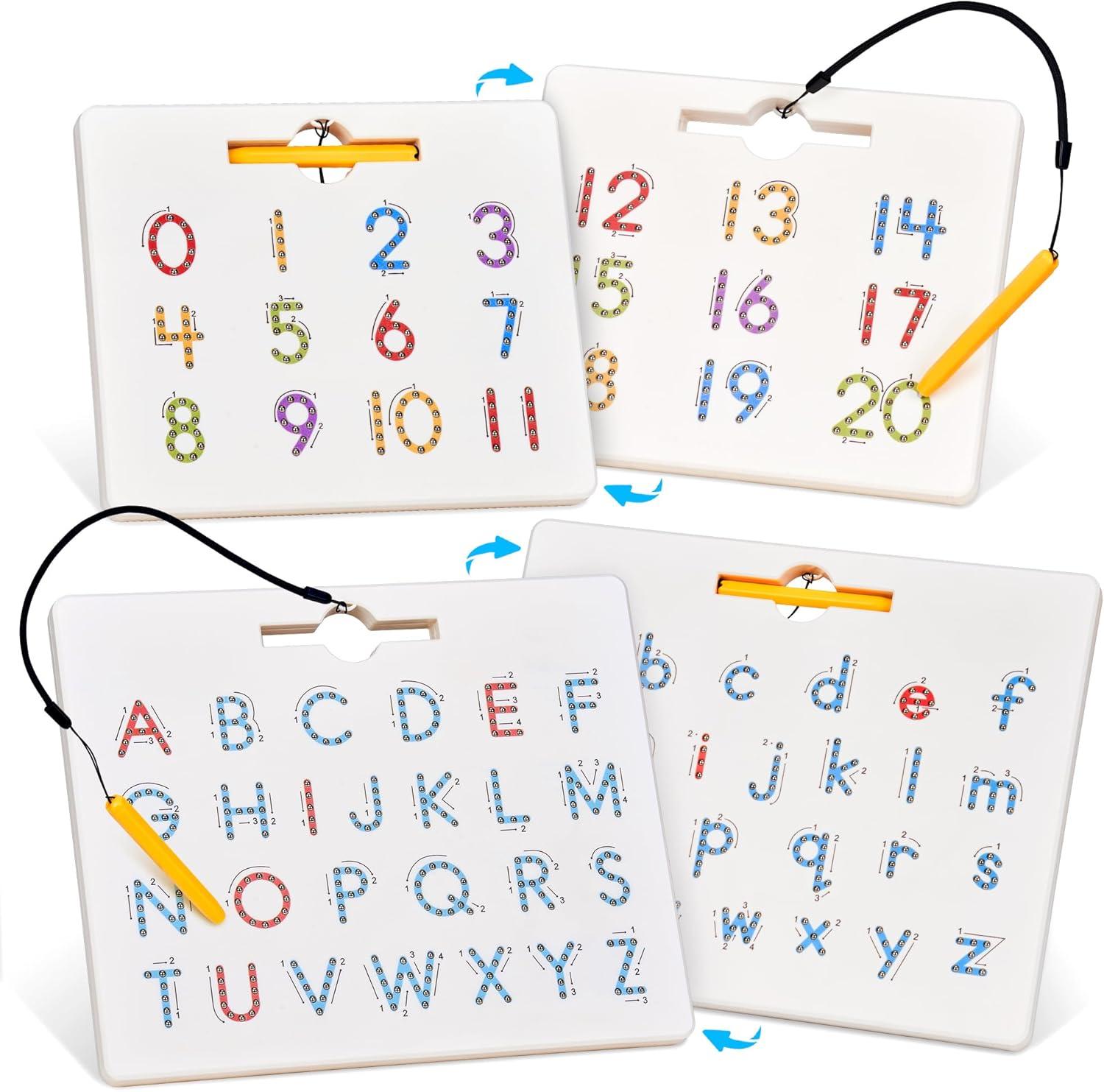 imageGAMENOTE Double Sided Magnetic Letter amp Number Board Set JoyCat Magnetic Letters 312 Pieces Lowercase Alphabet Fridge Magnets