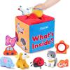 Gamenote Classroom Magnetic Alphabet Letters Kit+JoyCat Baby Toys 0-6 Months – My First Mystery Soft Baby Box Toy – Montessori Toys for Babies, Baby Sensory Toys for 6-12 Months