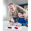GAMENOTE 6 Pack Small Dry Erase Boards for Kids, 9×12 Double-Sided Lined and Blank Whiteboards with Markers & Erasers, for Classroom and Homeschool Writing Board(Magnetic Lined Blank)