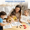 GAMENOTE 6 Pack Small Dry Erase Boards for Kids, 9×12 Double-Sided Lined and Blank Whiteboards with Markers & Erasers, for Classroom and Homeschool Writing Board(Lined Blank)