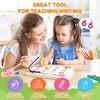 GAMENOTE Double Sided Magnetic Letter Board + JoyCat Double-Sided Magnetic Animal Number Tracing Board – 2-in-1 Numbers 1-20 Writing Toys for Toddlers & Kids