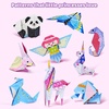 Gamenote Colorful Origami Kit for Kids 72 Projects 180 Double Sided Origami Paper 12 Sheets Practice Papers Instructional Origami Book Origami Gift for 4+ Girls Adult Beginners Training Craft, Unicorn(Unicorn)