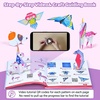 Gamenote Colorful Origami Kit for Kids 72 Projects 180 Double Sided Origami Paper 12 Sheets Practice Papers Instructional Origami Book Origami Gift for 4+ Girls Adult Beginners Training Craft, Unicorn(Unicorn)