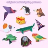 Gamenote Colorful Origami Kit for Kids 72 Projects 180 Double Sided Origami Paper 12 Sheets Practice Papers Instructional Origami Book Origami Gift for 4+ Girls Adult Beginners Training Craft, Unicorn(Unicorn)
